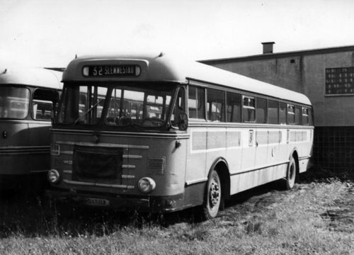 1952 Scania Vabis parkeringspplass