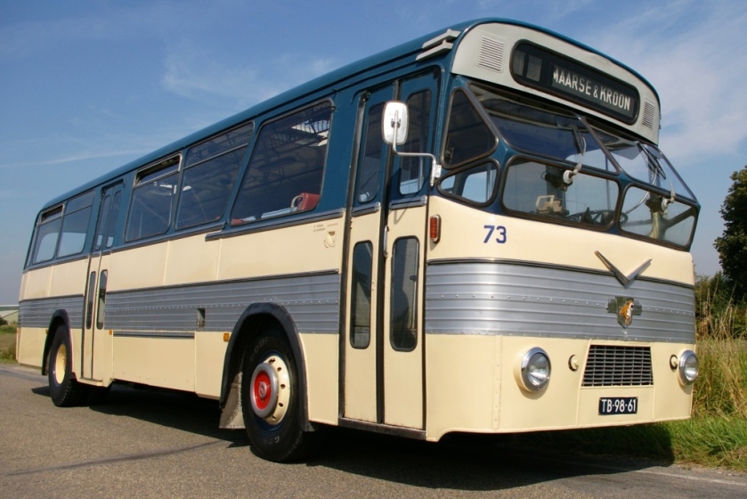 1953 Leyland-Verheul Maarse & Kroon 73 Autobus M&K73 erfg