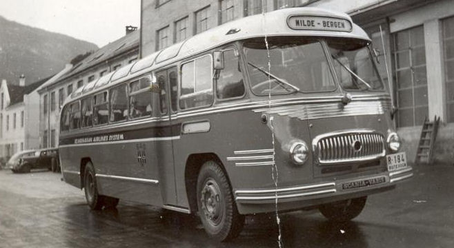 1953 Scania Vabis Bergen maaneden