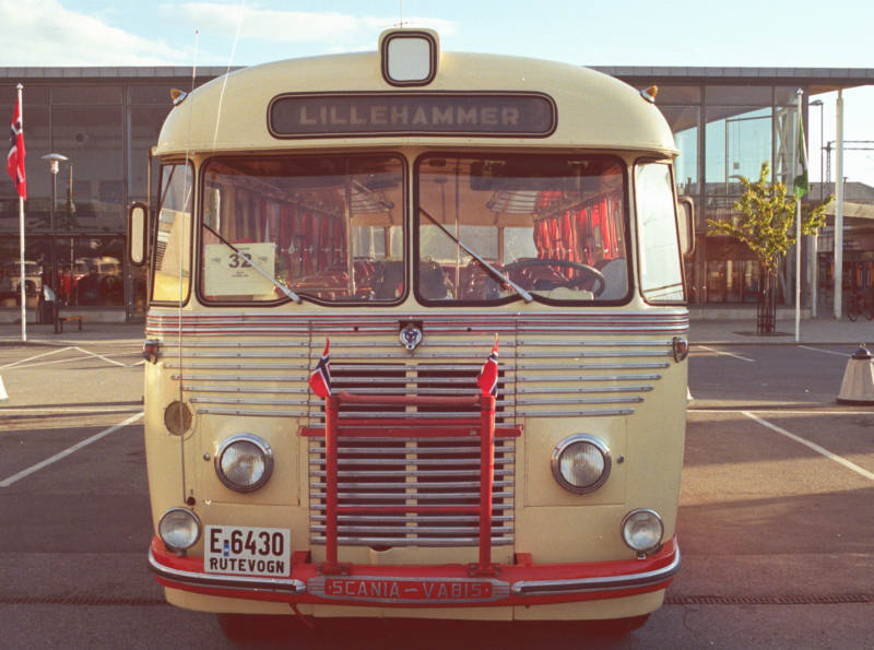 1954 Scania-Vabis B62V with 37 seat coachwork by T. Knudsen