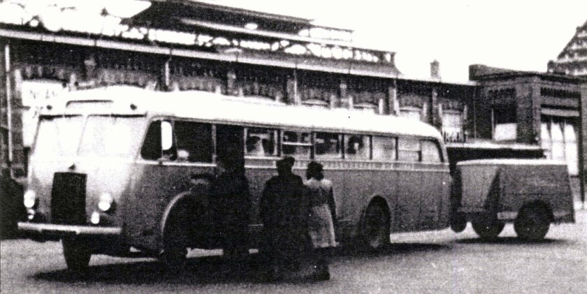 1955 Hägglund & Söner Scania Vabis Linje Buss te Arnhem