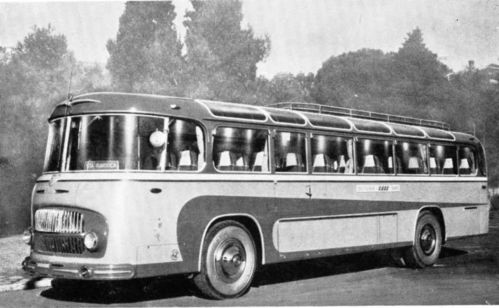 1955 Lancia Esatau Intercity Padana Bus