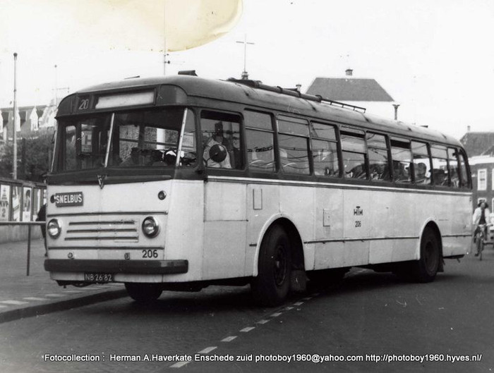 1956 Scania Vabis van HTM Den Haag