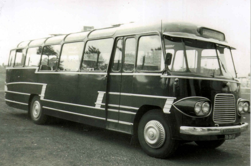 1958 TB-28-57 Scania-Vabis carr. Edesche Carrosserie Fabriek