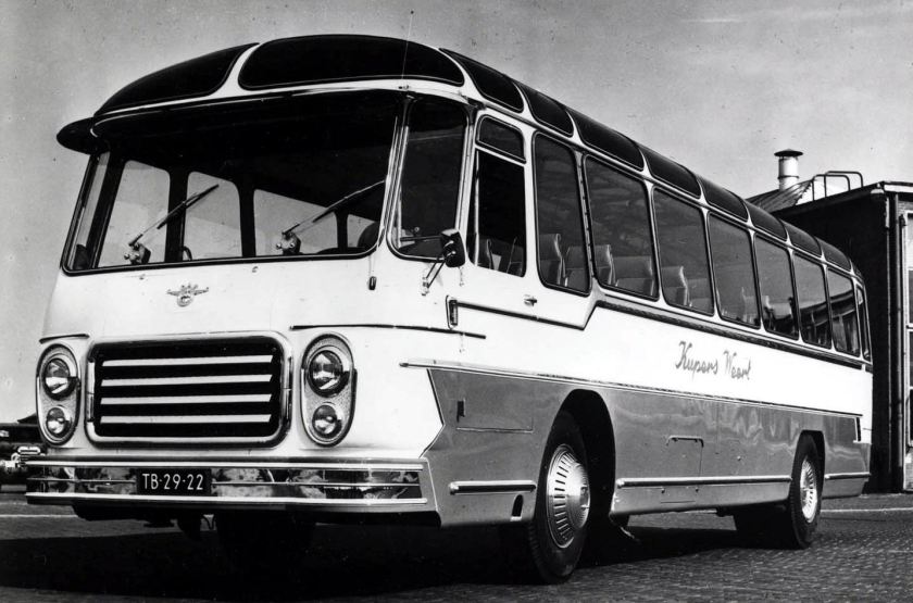 1959 DAF autobus TB160D met Kusters