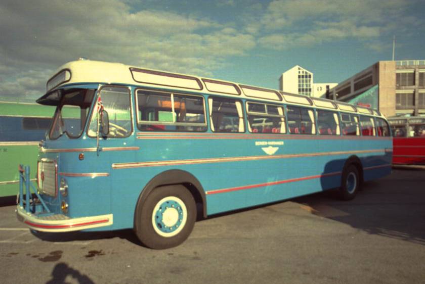 1962 Scania-Vabis B75-58LV with 11.14 metre 36 seat coachwork by the Repstad Brothers.
