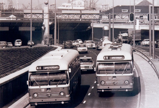 1965 Leyland 4600-5000 Werkspoor » NACO bolramers IJTunnel Amsterdam