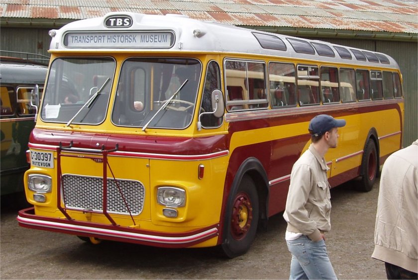 1965 Scania B76 63 med VBK-karosseri 1965