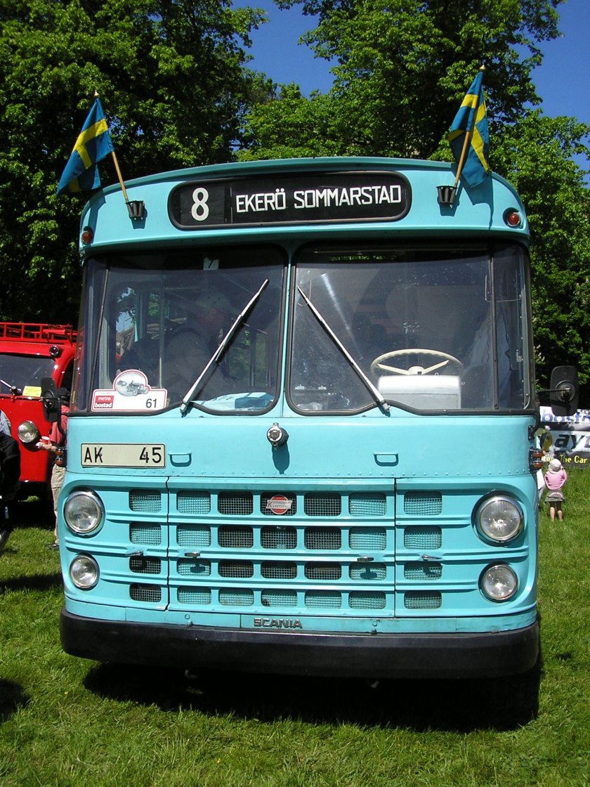 1967 Scania-Vabis BF76-59 Zweden
