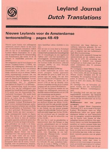 1968 LEYLAND Journal