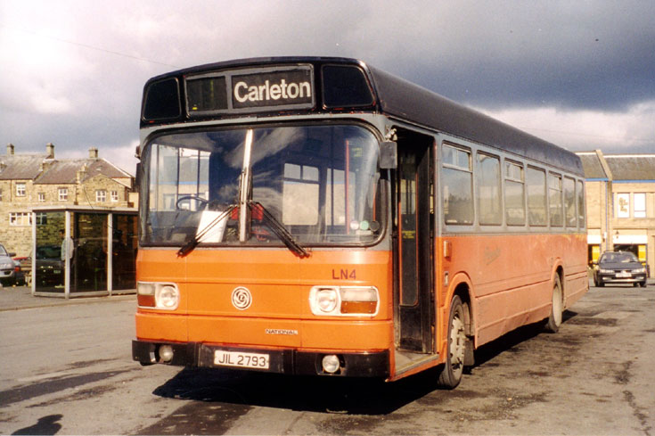 1976 Leyland Nation bus JIL2793