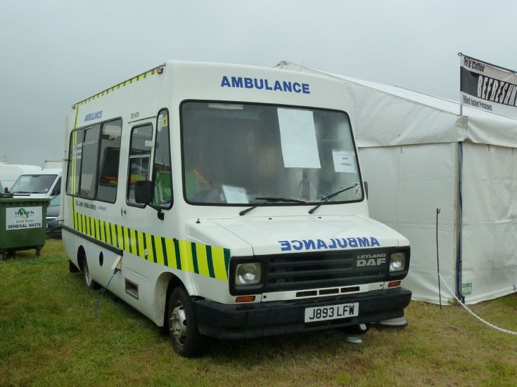 1991 Leyland Daf 400 St John Ambulance This 1991 Leyland Daf 400