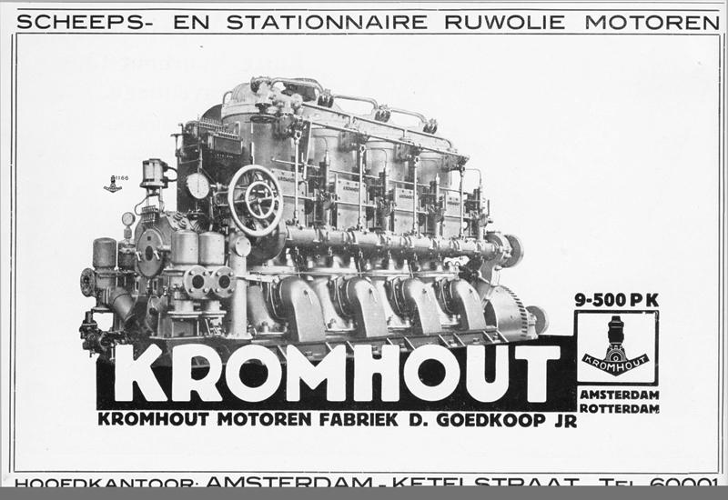 Advertentie Kromhout