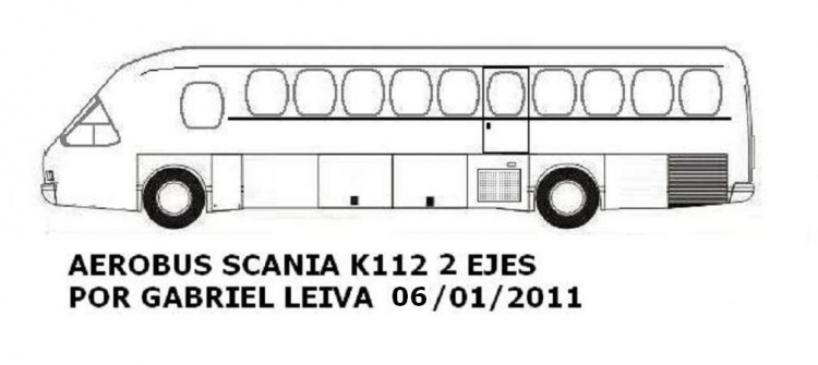 Aerobus Scania K112 Argentina 1987i