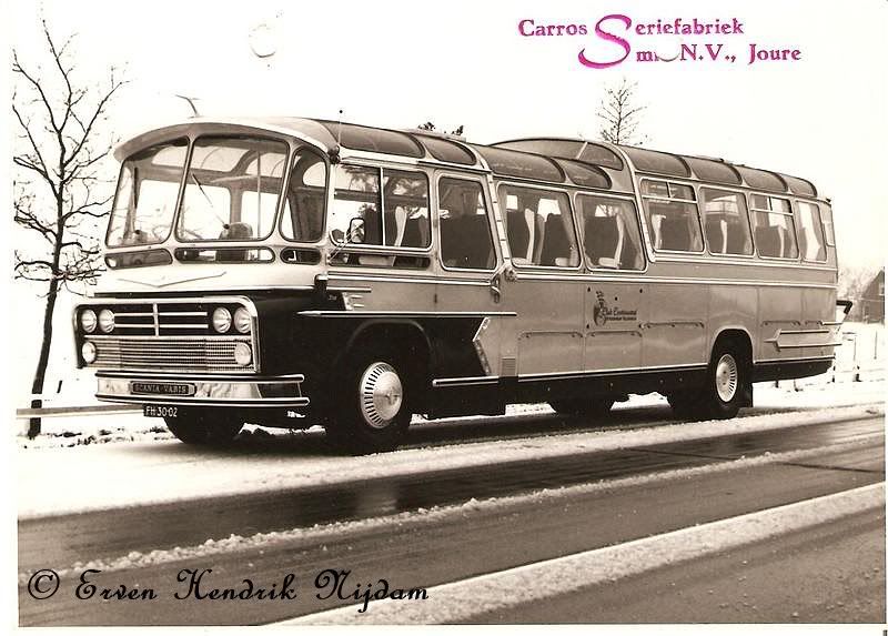 Bussen Scania Vabis Carros. SMIT Joure Ned