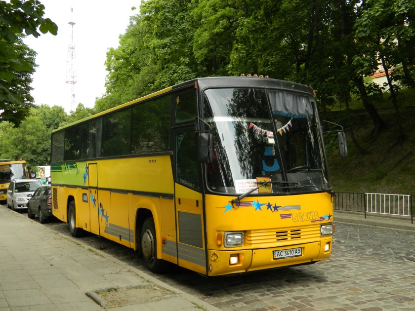Bussen Smit Orion Scania bus