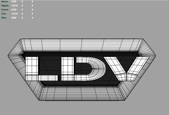 LDV 3d Logo 3D Model