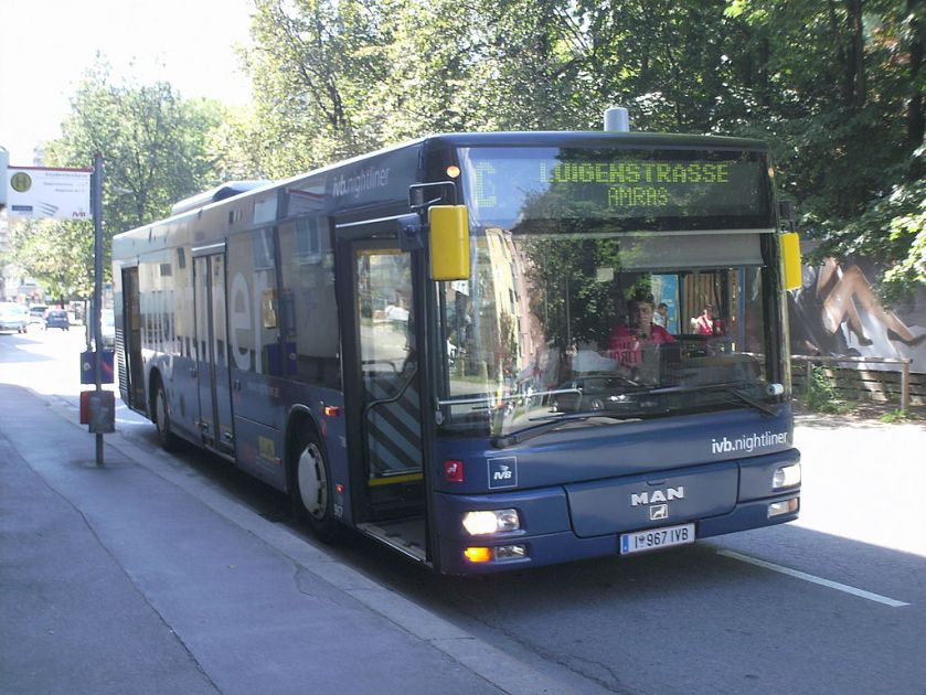 138 MAN A21 der Innsbrucker Verkehrsbetriebe