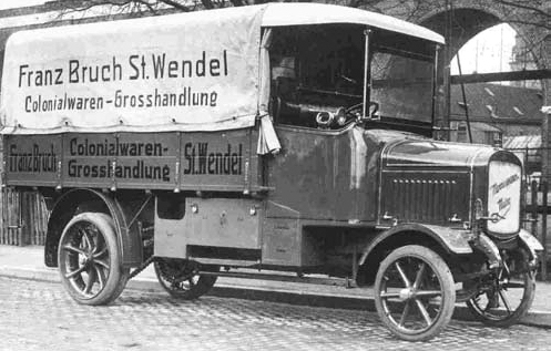 1913 Franz Bruch St. Wendel Lastwagen