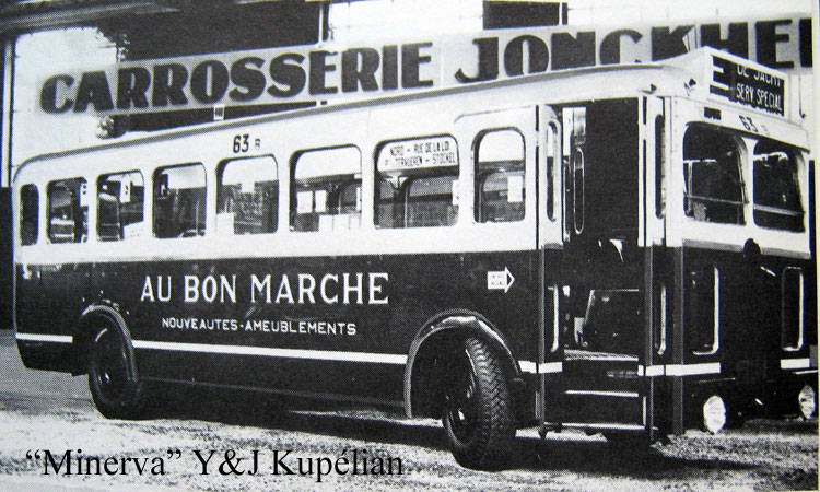 1934 Minerva bus Jonckheere B