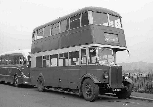 1935 AEC Regent new to Leeds as number 161 with an MCCW H30-26R body