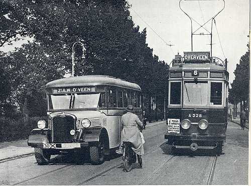1936 Maarse en Kroon Tram-en-bus-Haarlem