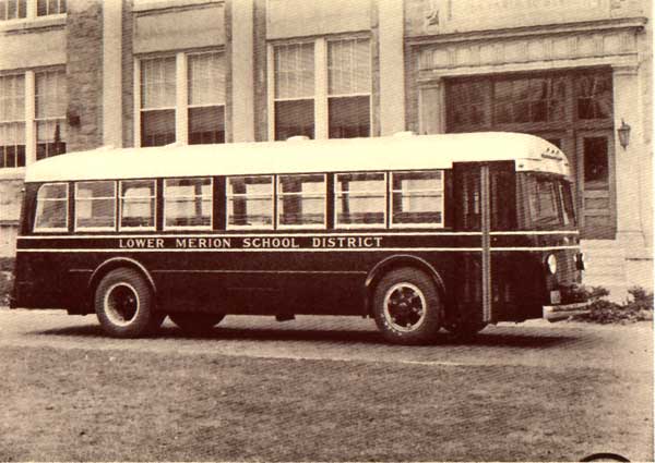 1936 Mack Lower Merion School District buses