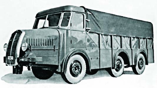 1938 Miesse 6x6 manufactured 5t military trucks with 8-cylinder row engine
