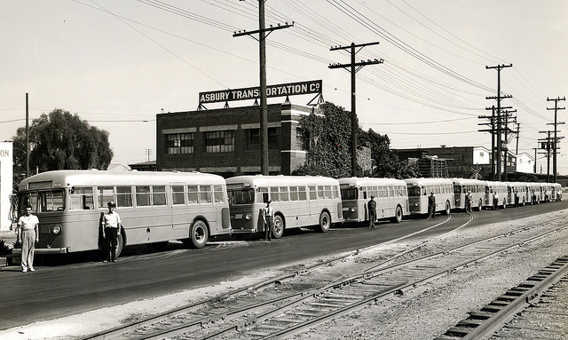 1948 Asbury Rapid Transit System Mack Buses