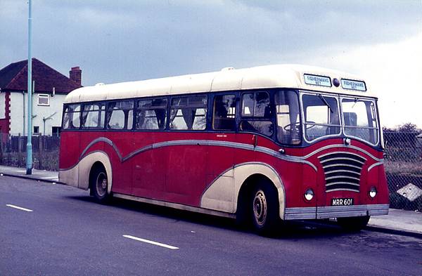 1948 JRR921, a Leyland PS1-1 with a Duple C35F body it was rebuilt in 1951, after an accident with a Massey DP43F body