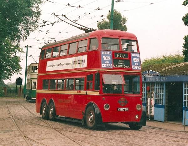 1948 London Transport 1768, HYM768, a 1948 BUT 964T161 with MCW bodywork