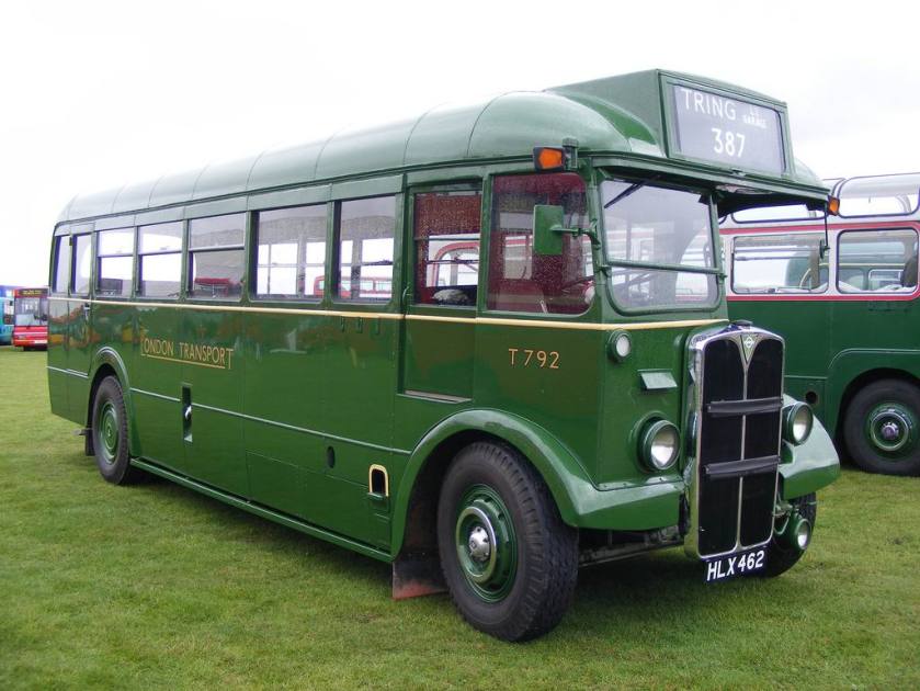 1948 T792 HLX462 AEC Regal III-Mann Egerton London Transport