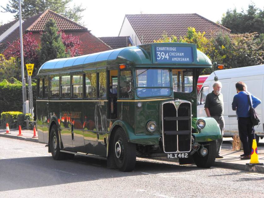 1949 AEC Regal III with Mann Egerton body, T 792, HLX 462, dating from 1949