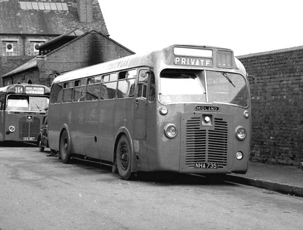 1950 B.M.M.O. S12 with a Metro-Cammell B44F body