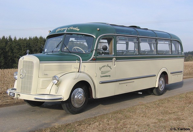 1950 Mercedes Benz O 3500 Reisebus lux