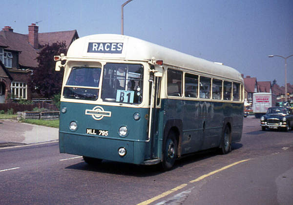 1951 A.E.C. 9821LT Regal IV with a Metro-Cammell B39F body