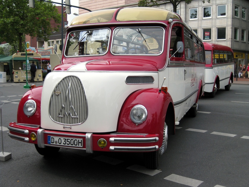 1951 Hamm  Westfalen (Germany) Old Magirus Deutz bus