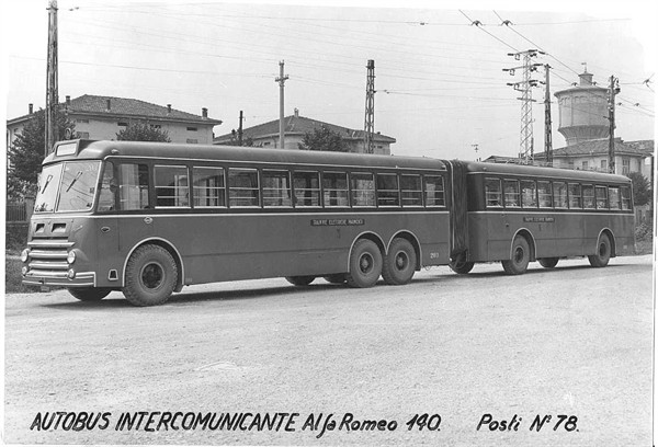 1952 Alfa Romeo 140 Autobus Intercomunicante Posti nr.78