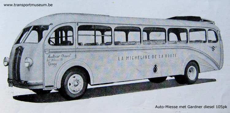 1952 Auto Miesse Gardner 1952 België
