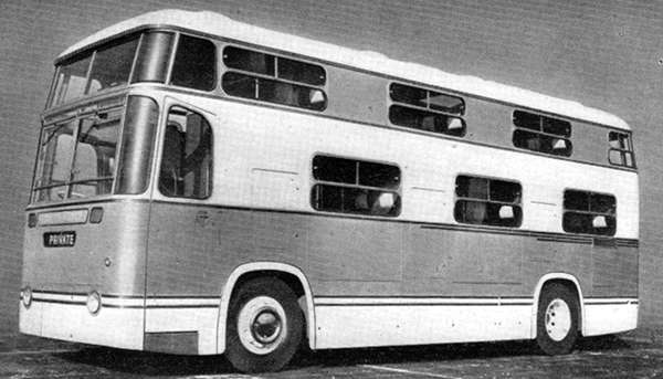 1952 Mann-Egerton bodied one-and-a-half-decker of 1952