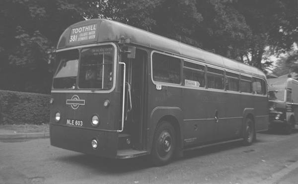 1953 A.E.C. 9821LT Regal IV with a Metro-Cammell B39F body