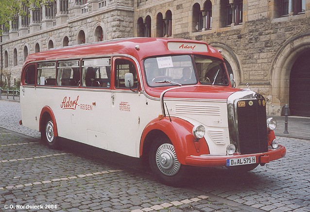 1953 Mercedes Benz O 3500 Linienbus