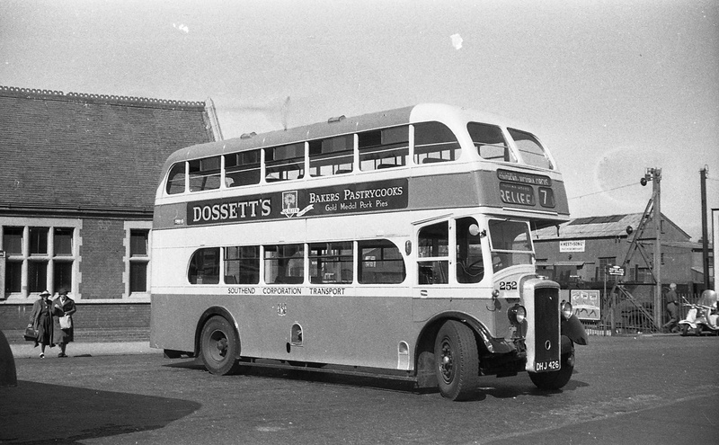 1954 AEC with Massy rebody  SOUTHEND01