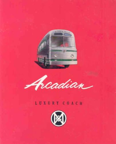 1954 Leyland MCW Arcadian Worldmaster Bus Brochure wk8694-9E49QB