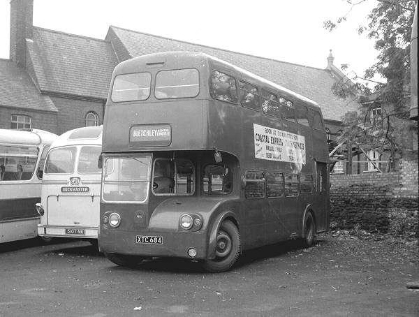 1955 Leyland Atlantean and was a PDR1 model with Metro Cammell H37-24RD bodywork