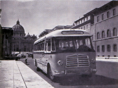 1955 MAN 530 SOC1 MAN D 1246M2 carr Verheul GTW 168 in Rome