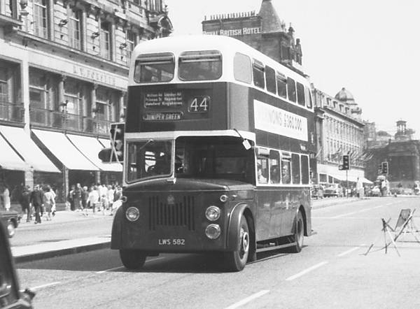 1956 Leyland Titan PD2 with Metro-Cammell H63R body
