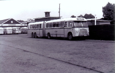 1956 MAN Kässbohrer gelede bus 530 SOC1 D 1246M3 135pk Verheul carr GTW 591
