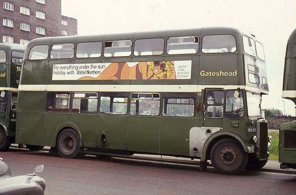 1958 Leyland Titan PD3-4 with Metro-Cammell Orion H41-32R bodywork