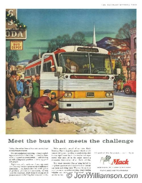 1958 Mack Bus - 19581220 Post